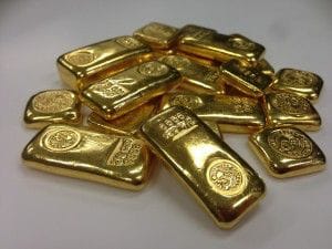 Einige Goldbarren: noch zu wenig für die reichsten Menschen der Welt!