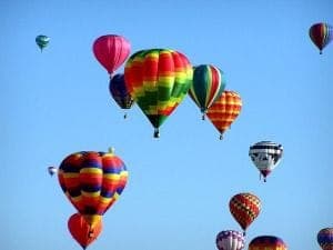 Ballonfahrten werden auch gerne verschenkt