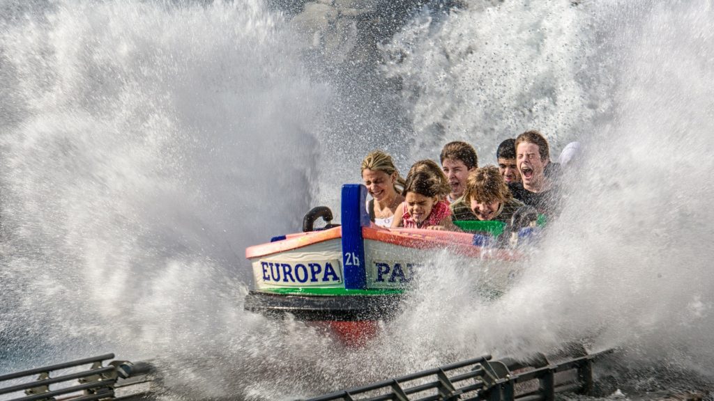 Wasser Attraktion im Europa-Park-Rust